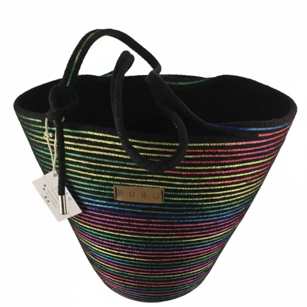 Two Tone Ekee (Beige & Red) [Rubo Crafts Bags]